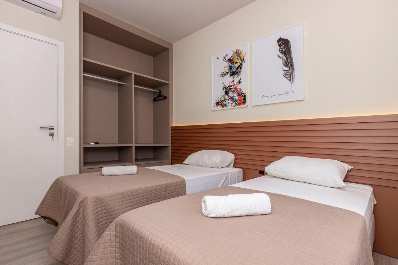 Punta Blu 101-9 - Apartamento De Alto Padrao Em Condominio Exclusivo, Quadra Poliesportiva - Piscina - Portaria 24H. 邦比尼亚斯 外观 照片